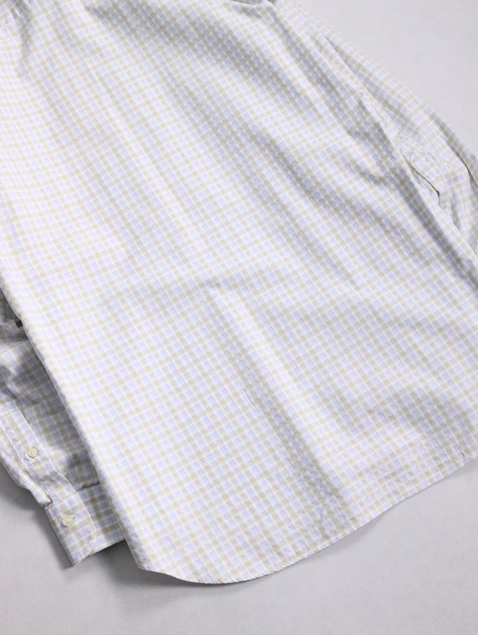 Burberry check shirt whiteblue-beige