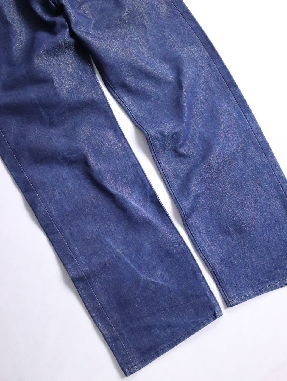 Levi's gloss denim pants blue