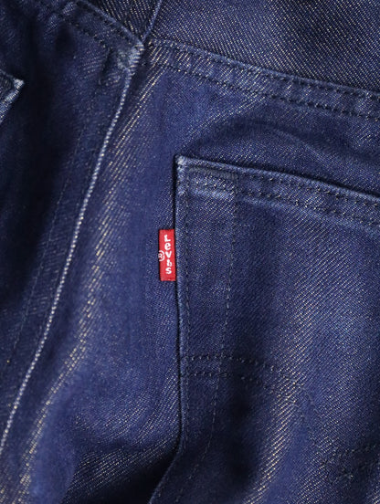 Levi's gloss denim pants blue