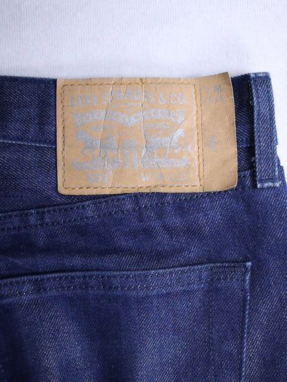Levi's gloss denim pants blue
