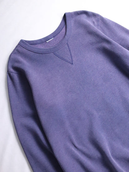 sun fade vintage sweat purple