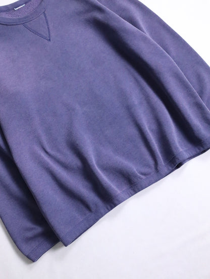 sun fade vintage sweat purple