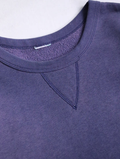 sun fade vintage sweat purple