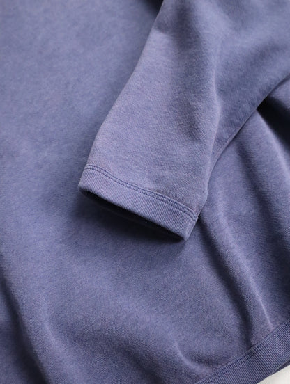 sun fade vintage sweat purple