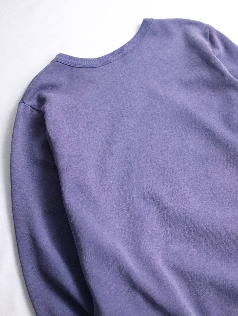 sun fade vintage sweat purple