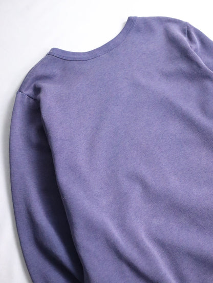 sun fade vintage sweat purple