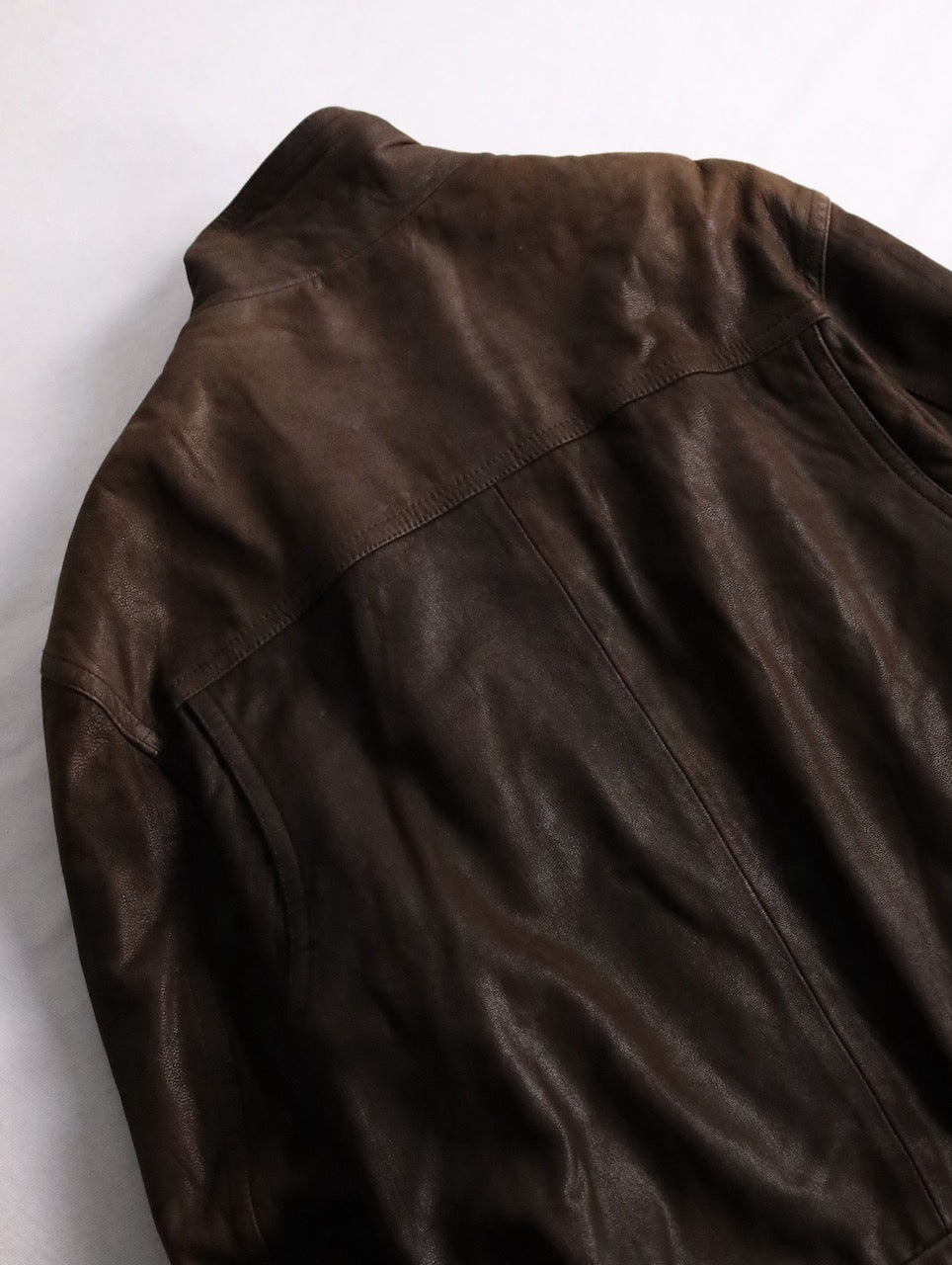 Adventure Bound blouson leather jacket brown