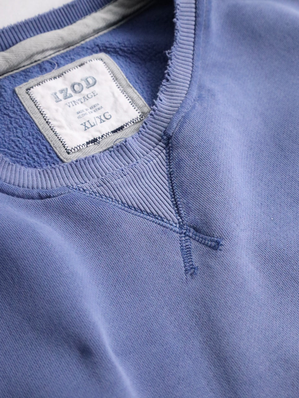 IZOD fade sweatshirt blue