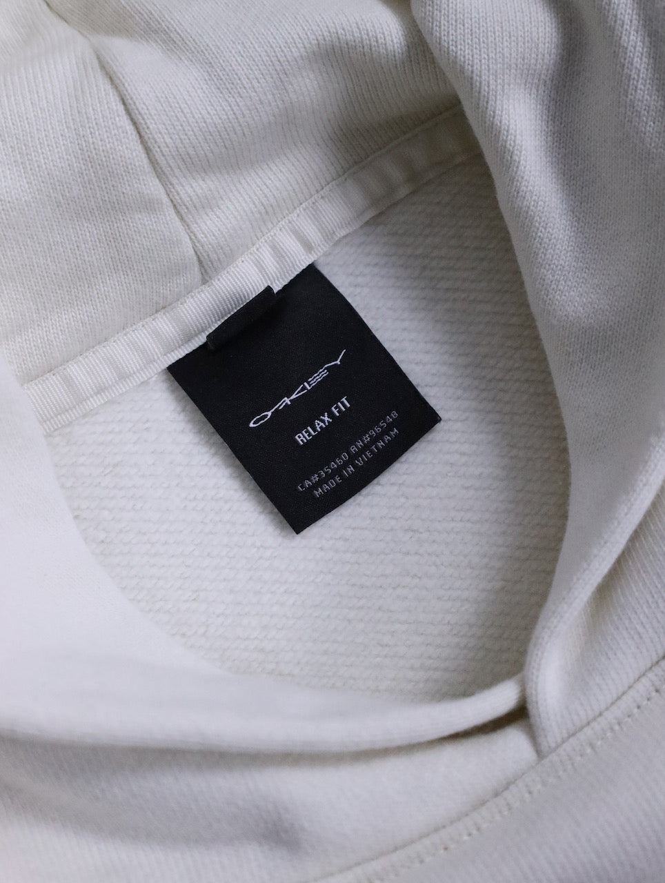 OAKLEY sweat hoodie white