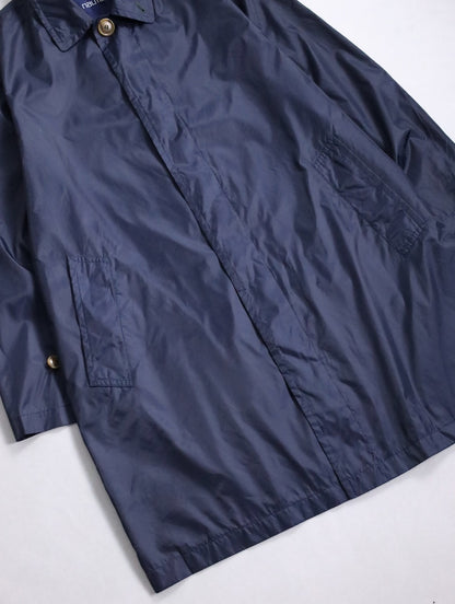 NAUTICA nylon touch coat navy