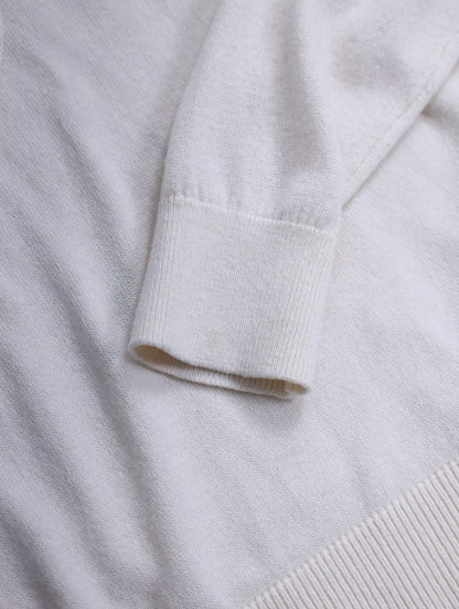 cashmere brend knit hoodie pinkbeige