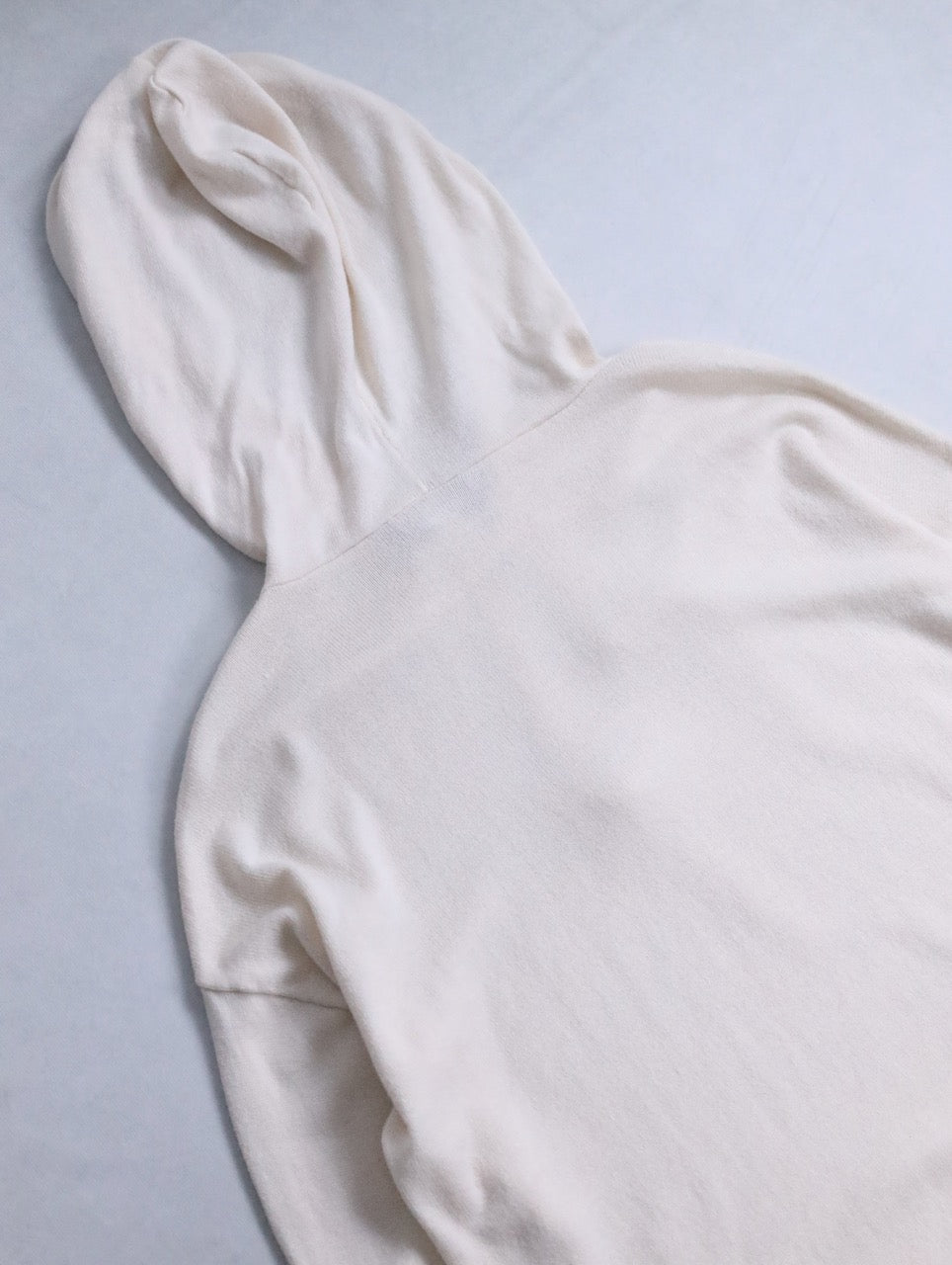 cashmere brend knit hoodie pinkbeige