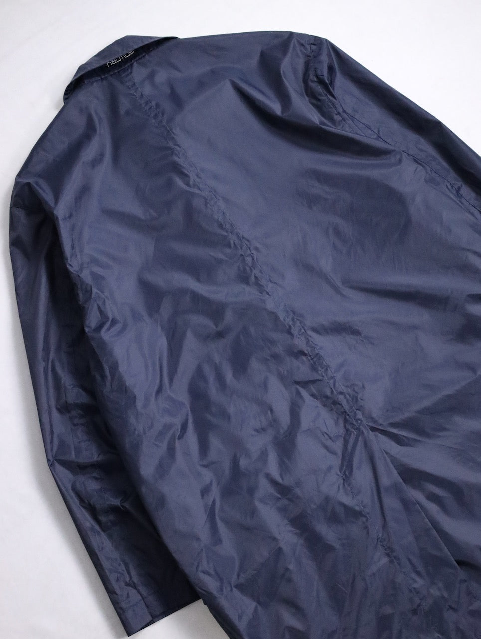 NAUTICA nylon touch coat navy