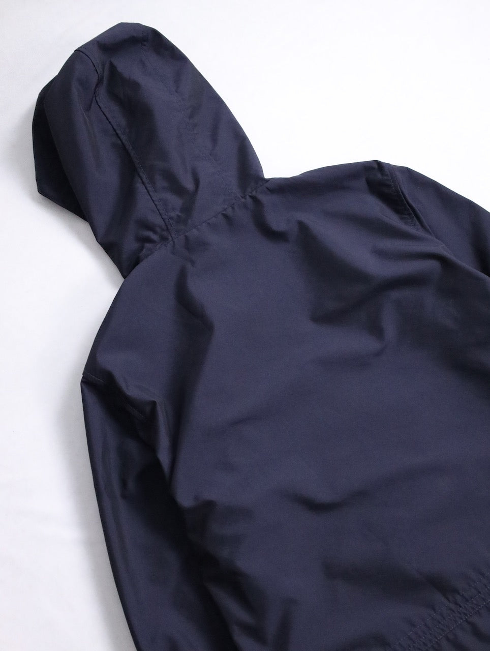 Armani Jeans nylon touch hooded jacket navy
