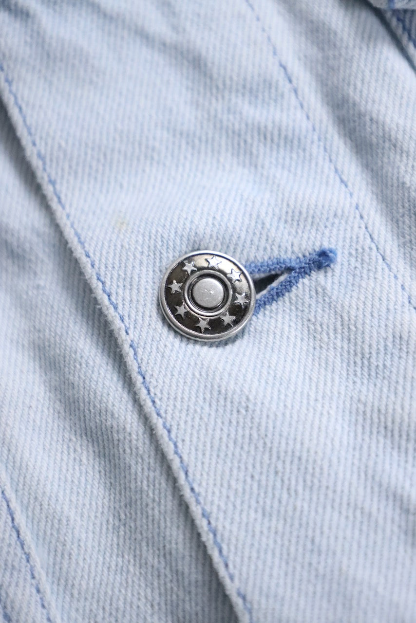 denim tracker jacket lightblue