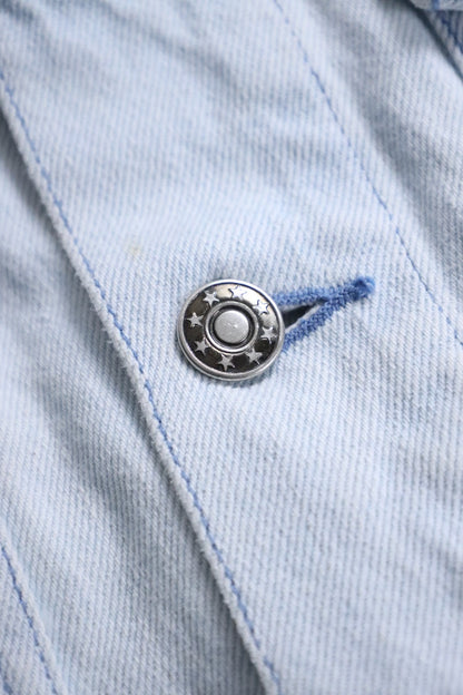 denim tracker jacket lightblue