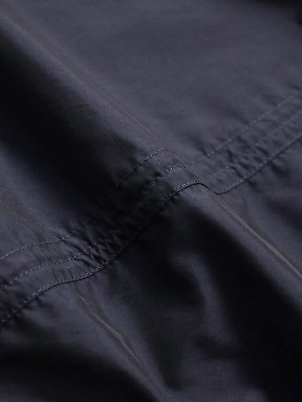Armani Jeans nylon touch hooded jacket navy