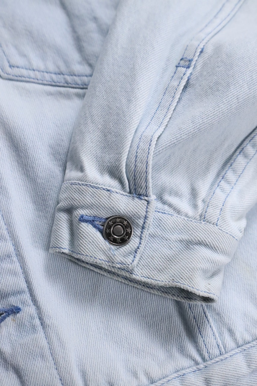 denim tracker jacket lightblue