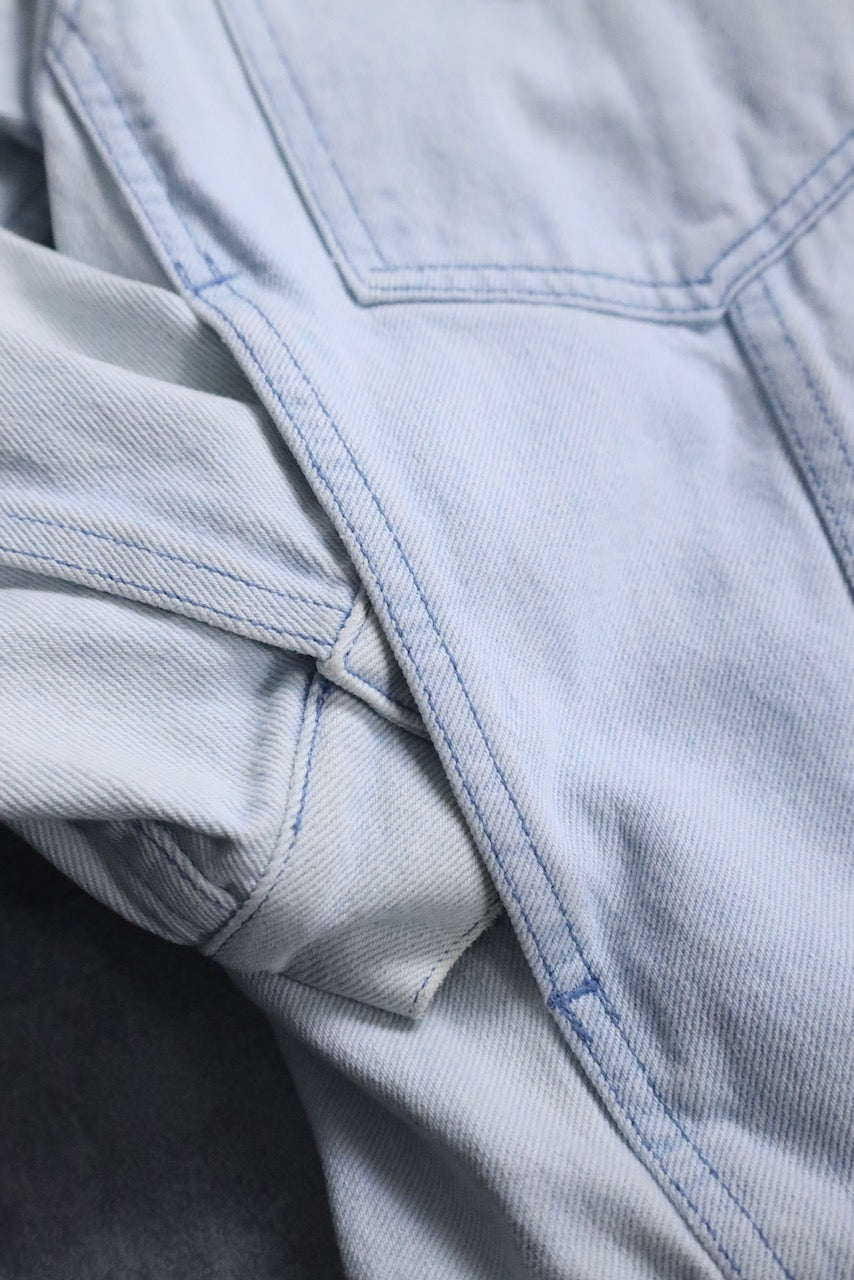 denim tracker jacket lightblue