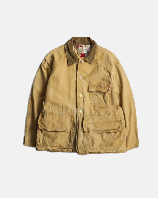 60's Penneys cotton canvas hunting jacket brown