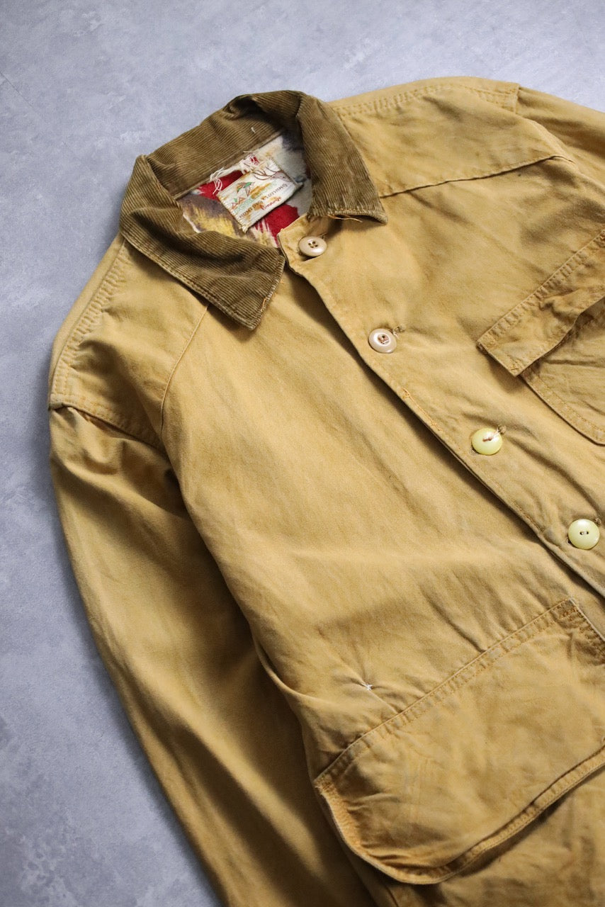 60's Penneys cotton canvas hunting jacket brown