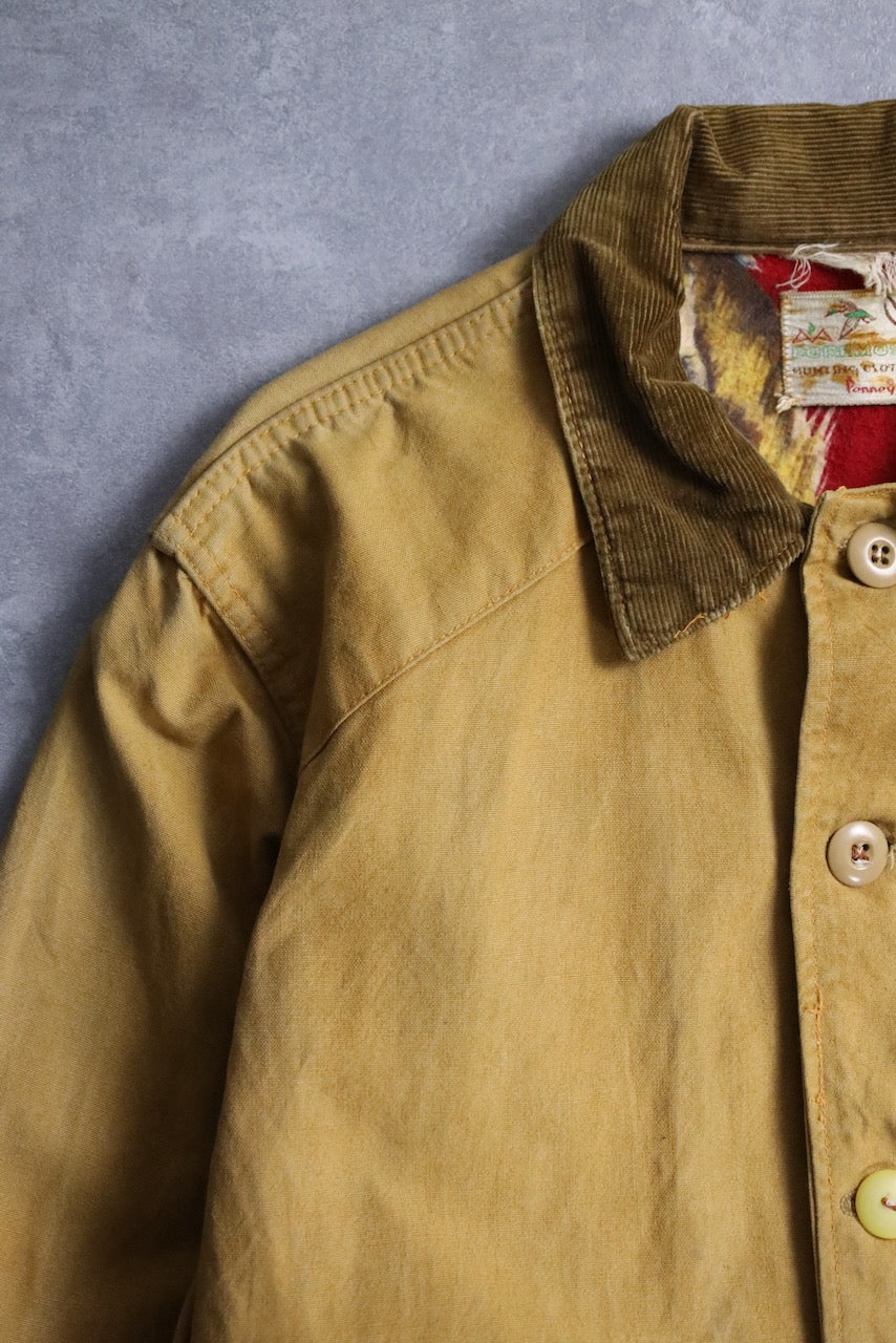 60's Penneys cotton canvas hunting jacket brown