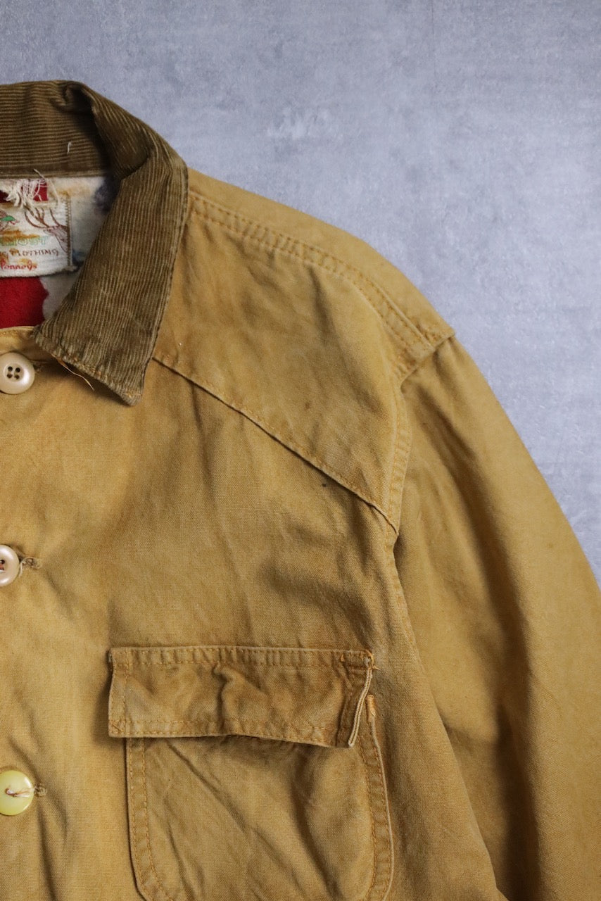 60's Penneys cotton canvas hunting jacket brown
