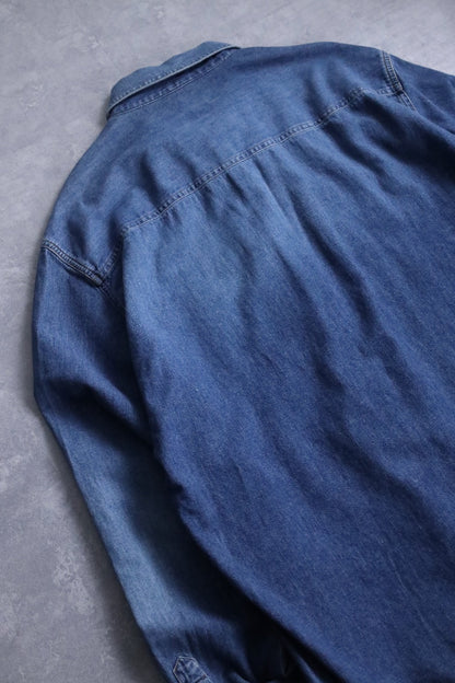 Dolce & Gabbana denim shirt indigo blue