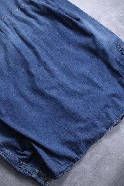 Dolce & Gabbana denim shirt indigo blue