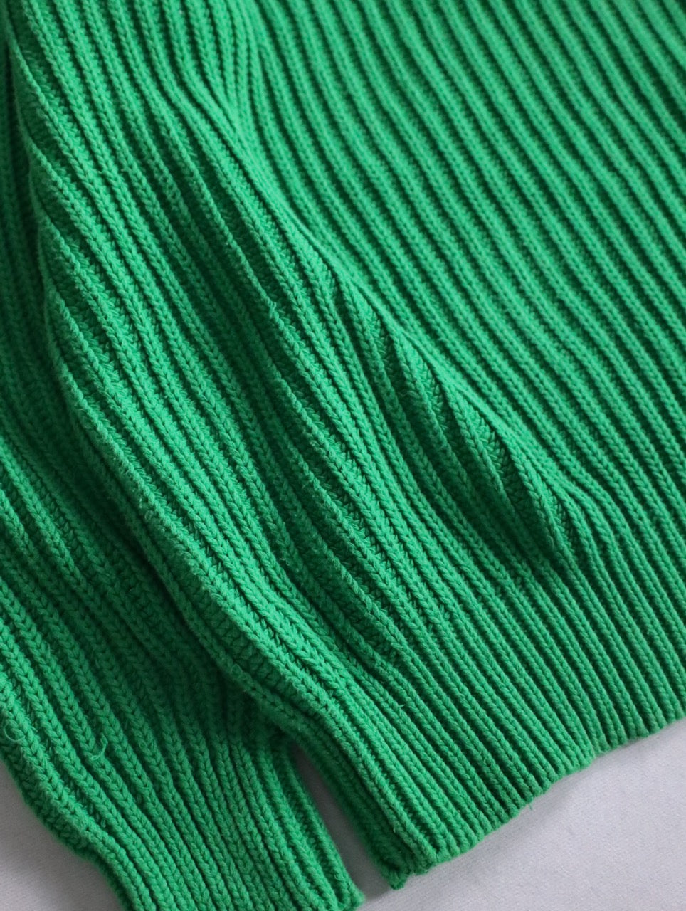 GAP cotton crewneck sweater green