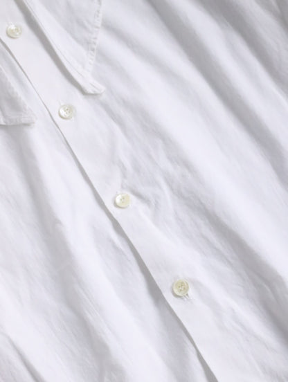 le chateau big collar shirt white