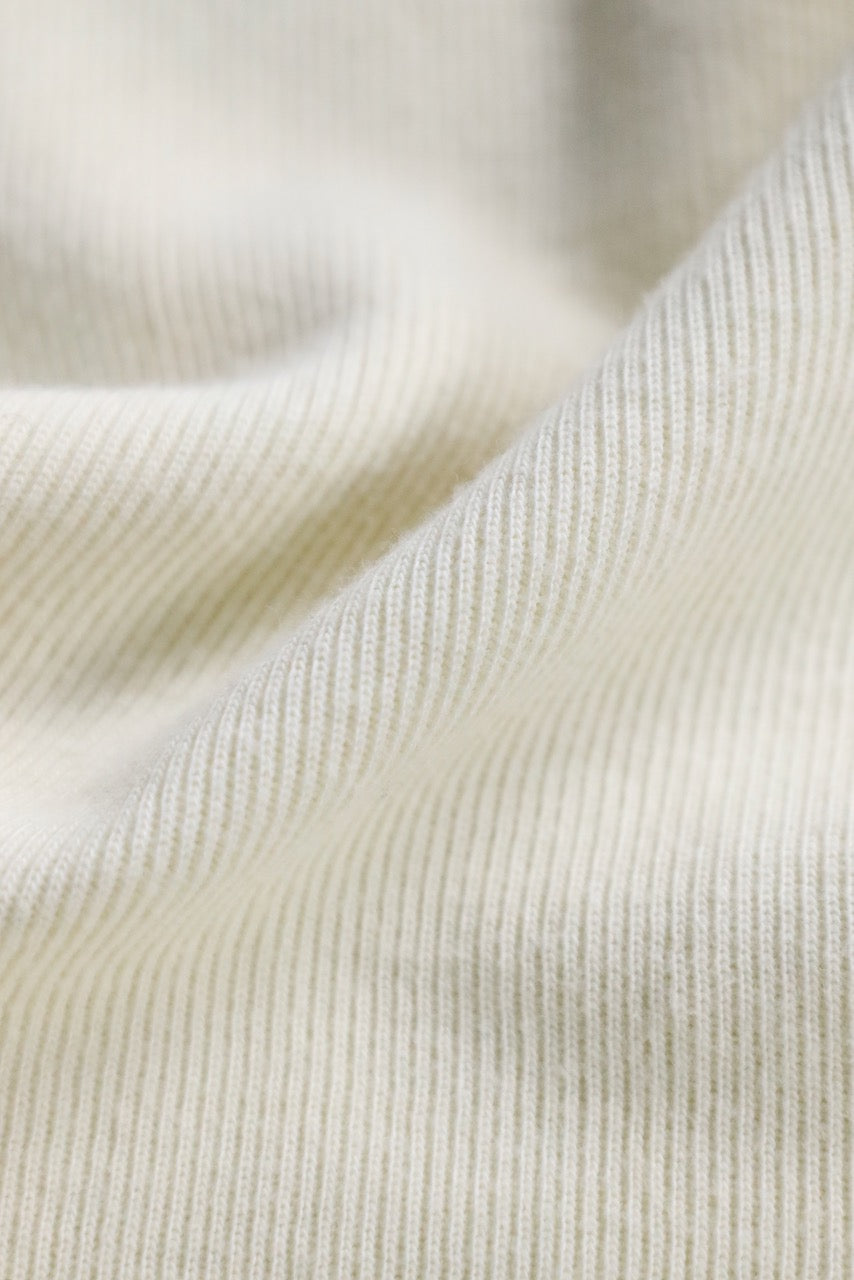Marithe + Francois Girbaud design cotton knit white-navy