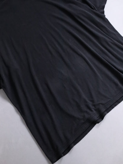 snoopy print oversize tee black-white-multi