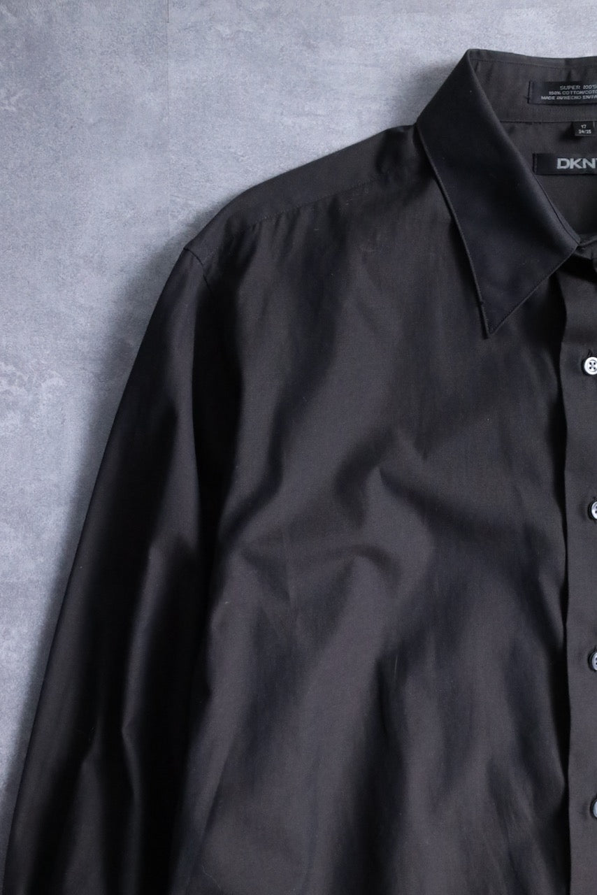 I.N.C metallic stripe shirt black