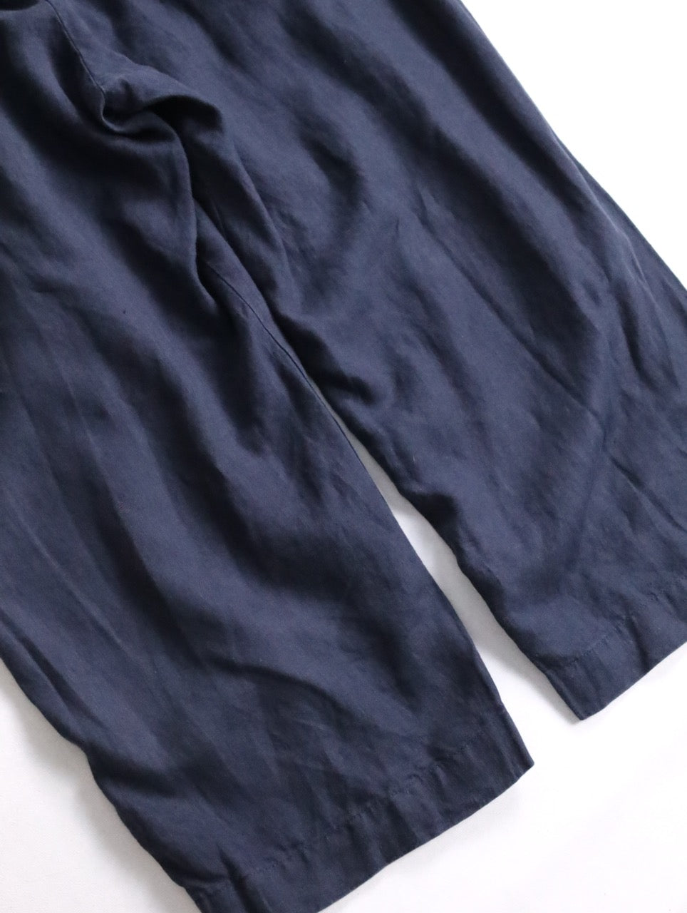 ENCINEERED GARMENTS 2tuck linen wide pants black