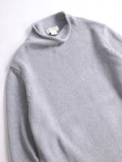 J.CREW crewneck knit pullover gray