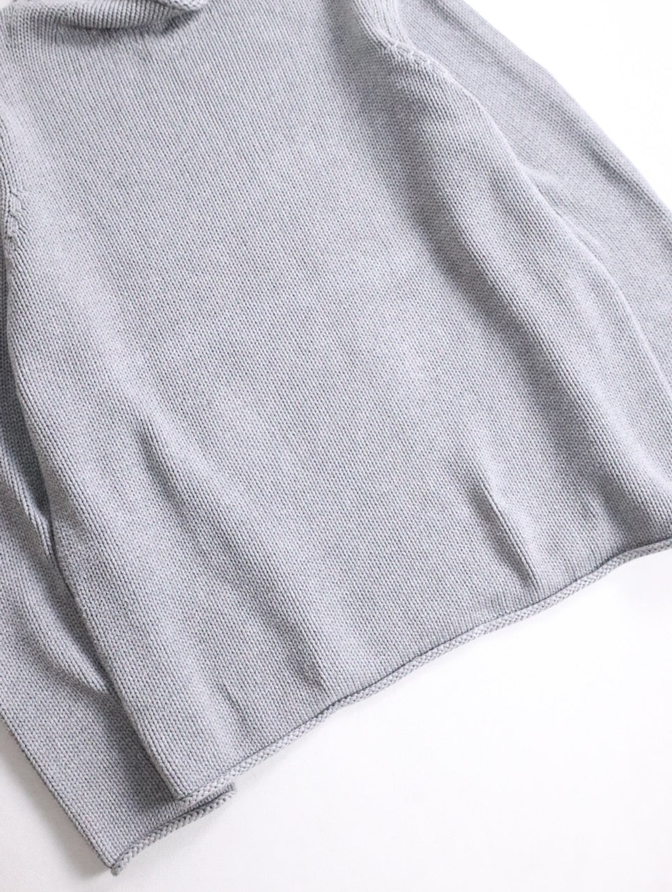 J.CREW crewneck knit pullover gray