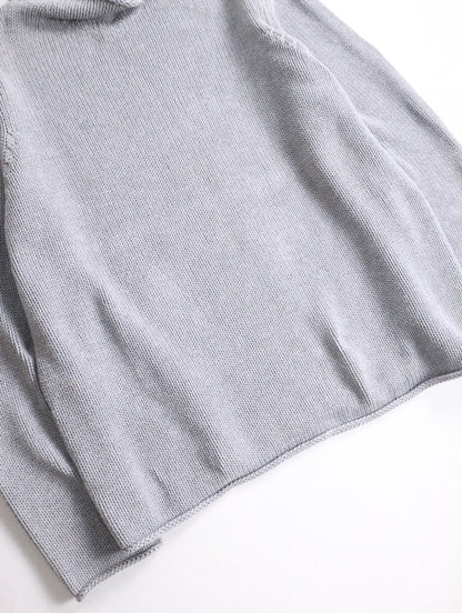 J.CREW crewneck knit pullover gray