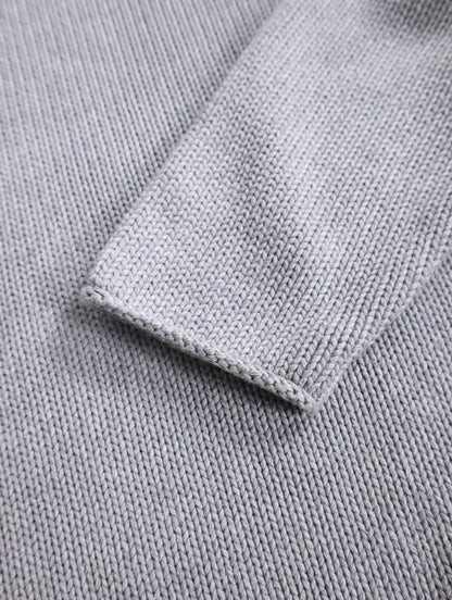 J.CREW crewneck knit pullover gray