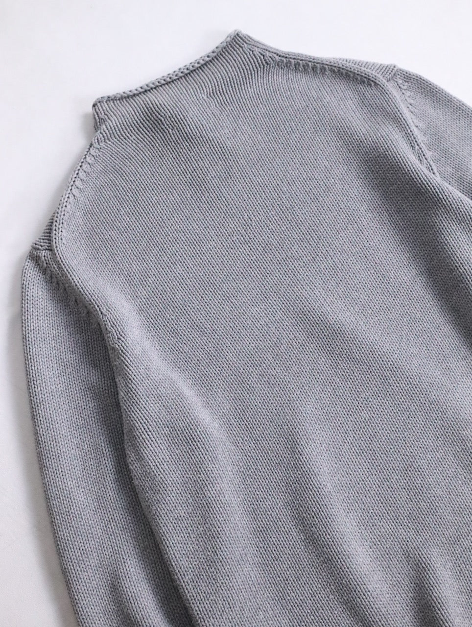 J.CREW crewneck knit pullover gray