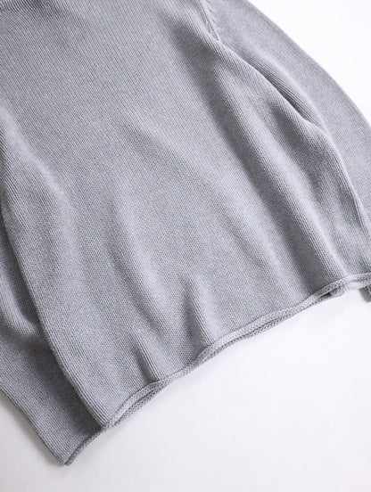 J.CREW crewneck knit pullover gray