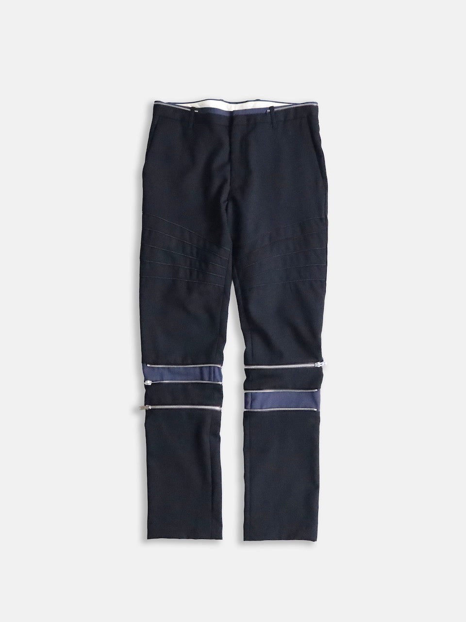 Paul Smith zip biker slacks black