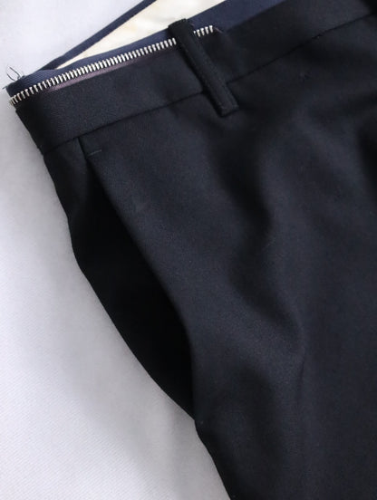 Paul Smith zip biker slacks black