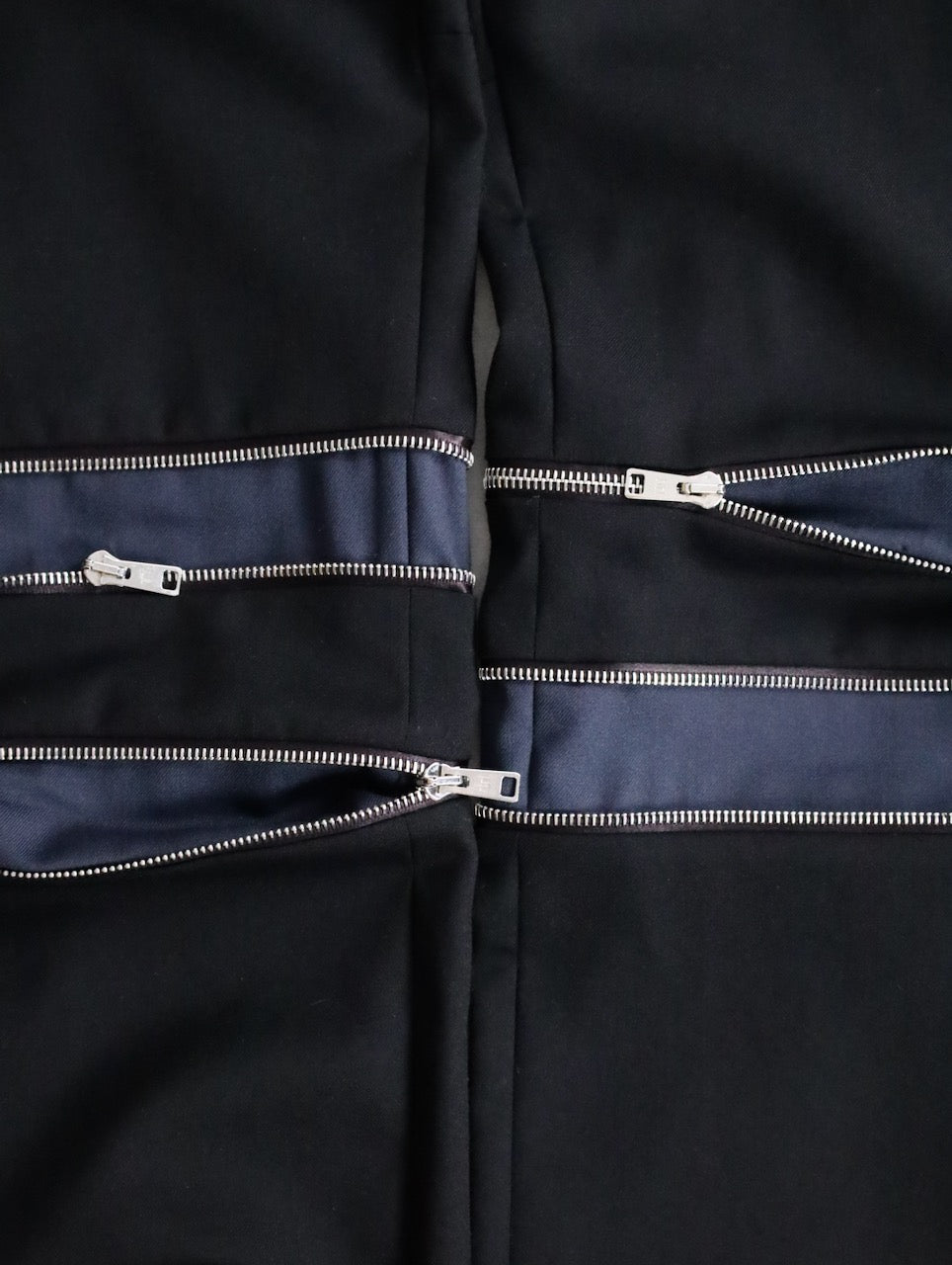 Paul Smith zip biker slacks black