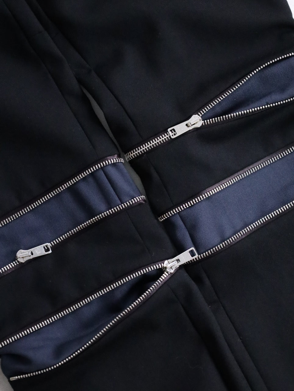 Paul Smith zip biker slacks black