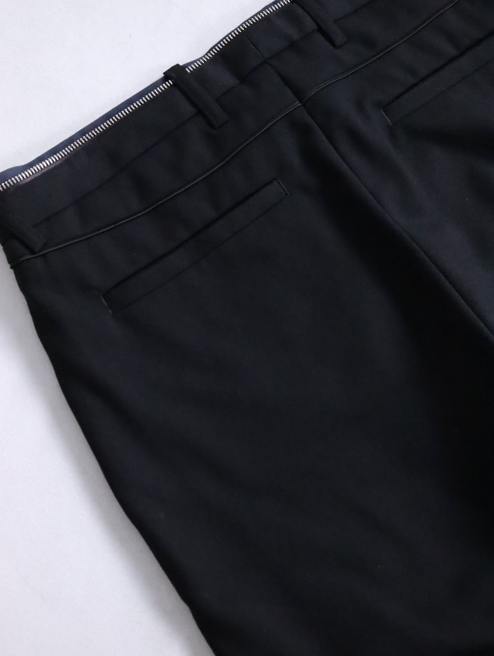 Paul Smith zip biker slacks black
