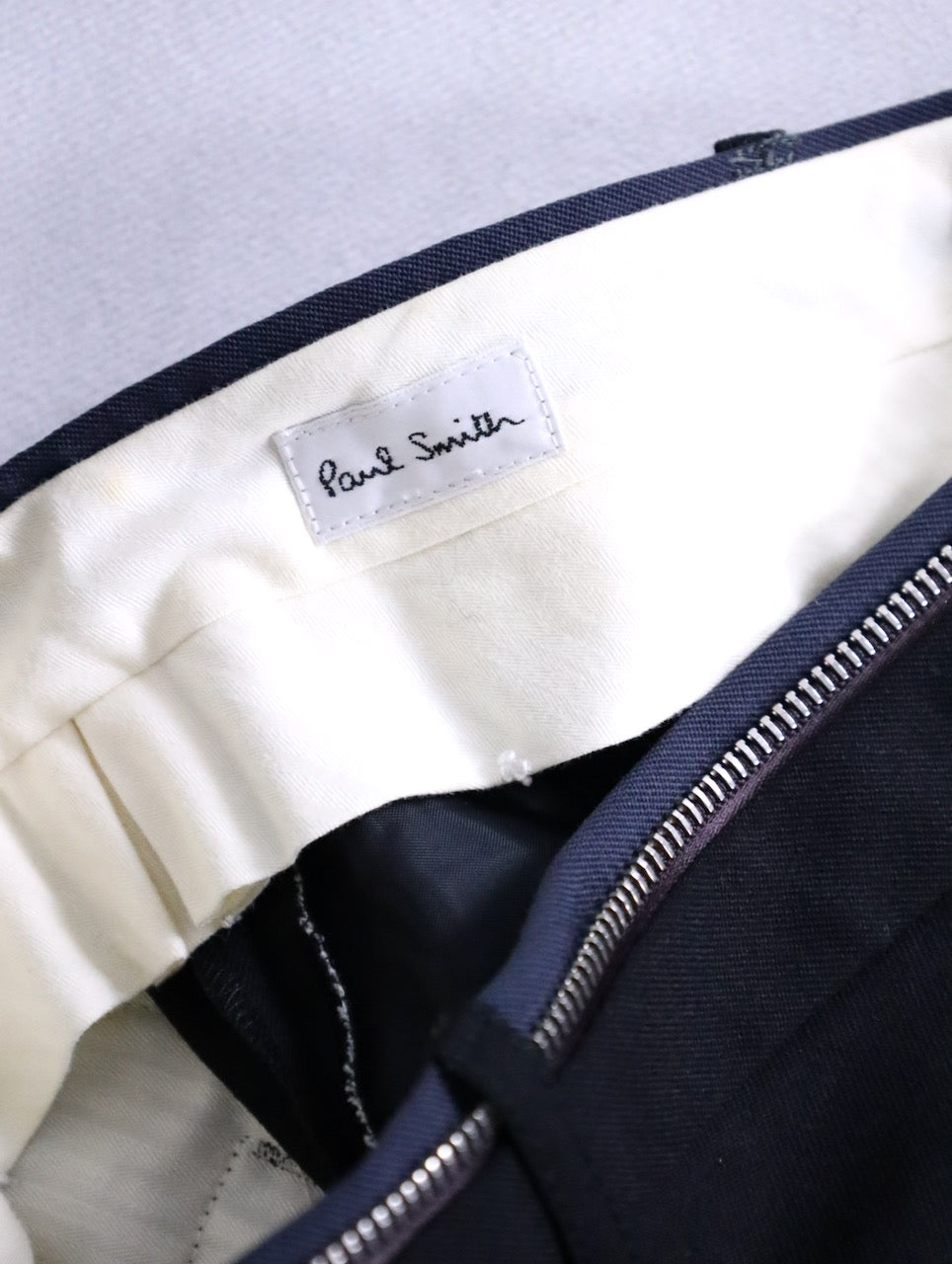 Paul Smith zip biker slacks black