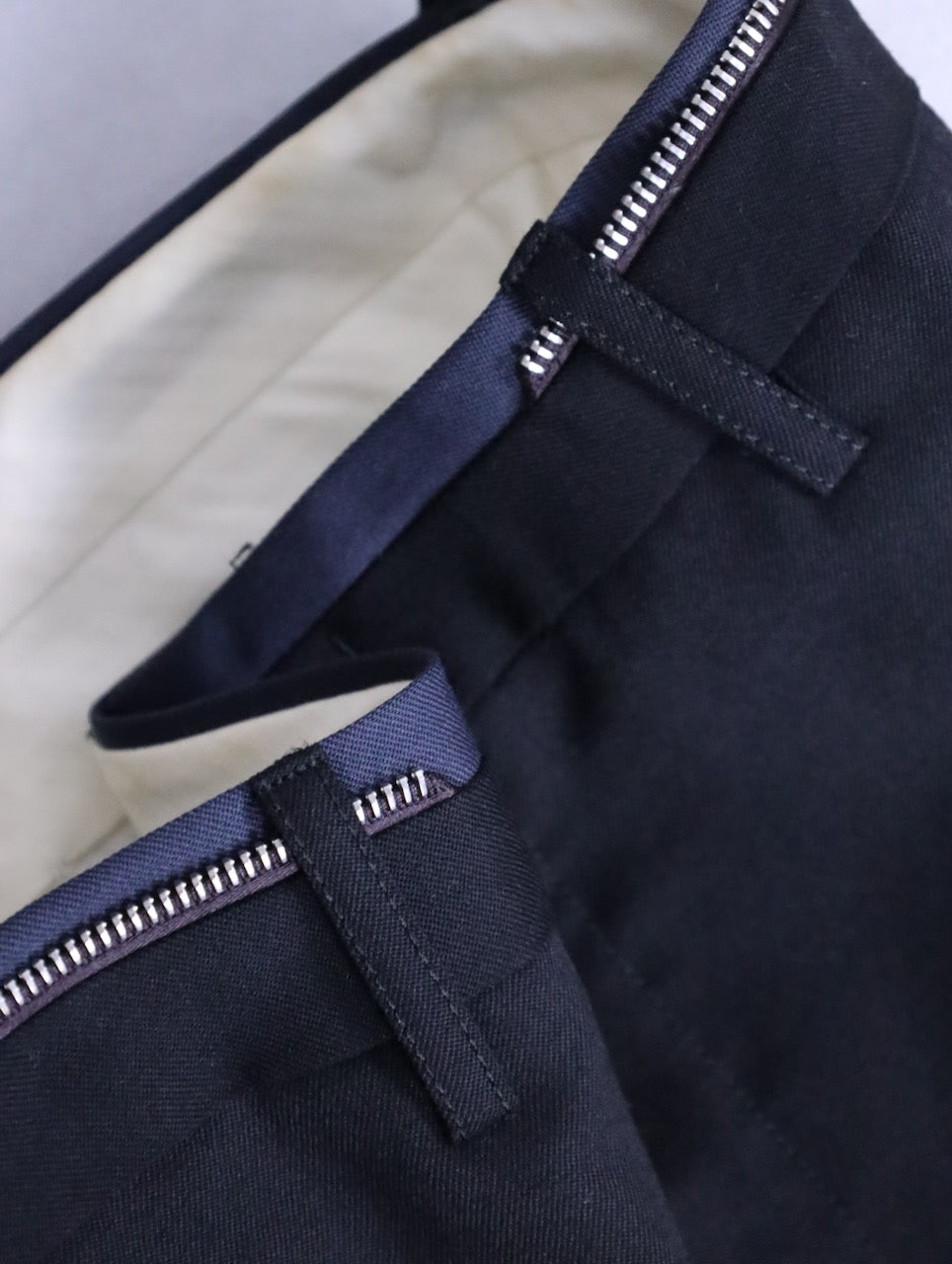 Paul Smith zip biker slacks black