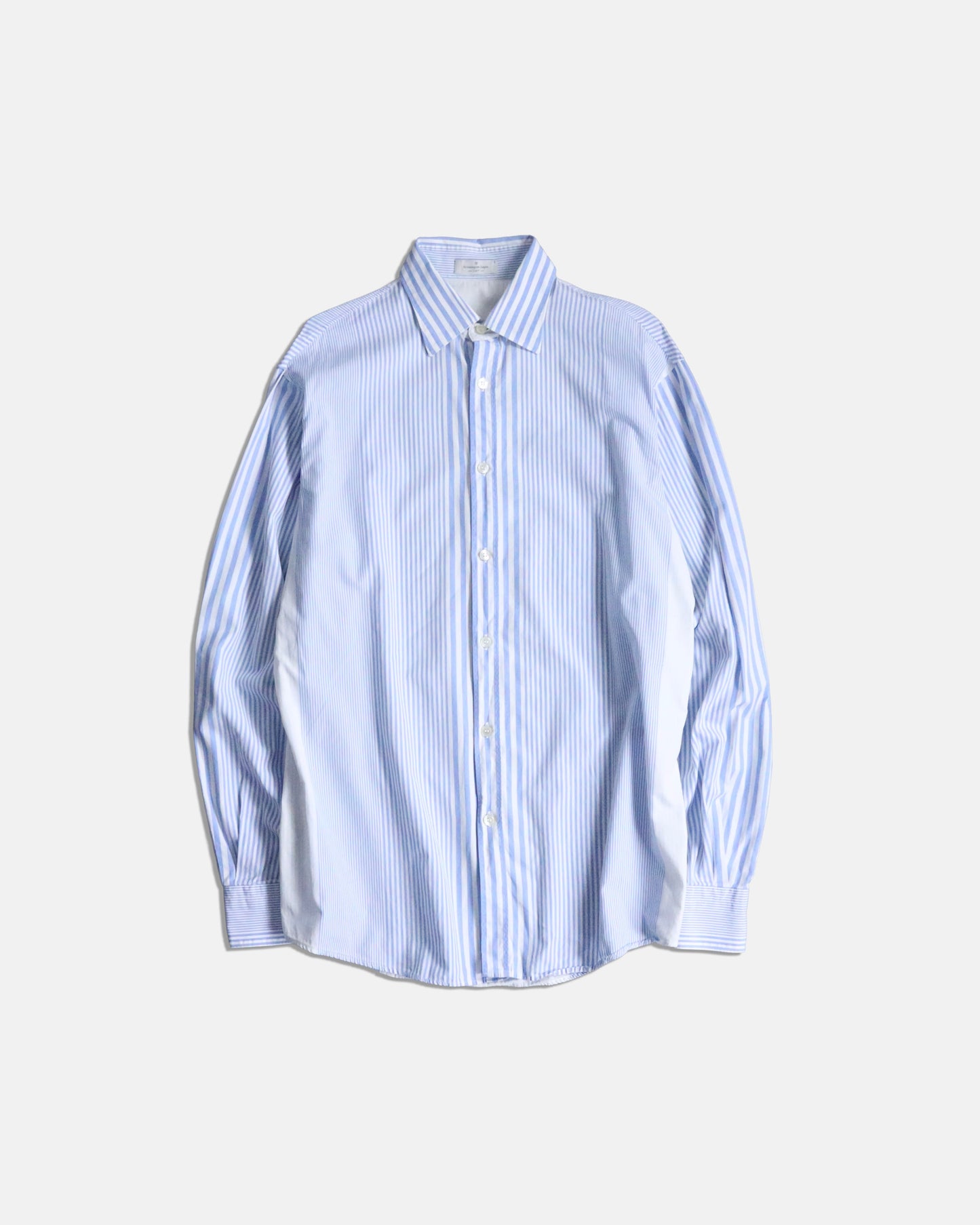 Ermenegildo Zegna stripe shirt white-lightblue