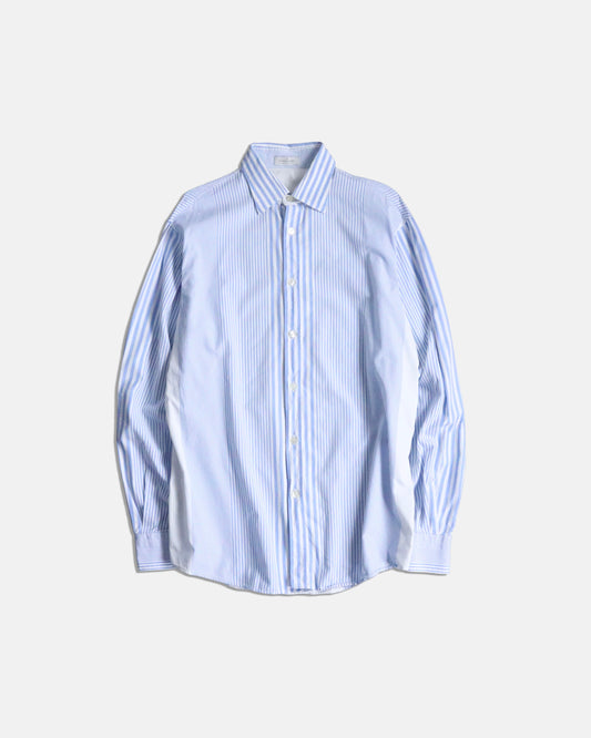 Ermenegildo Zegna stripe shirt white-lightblue